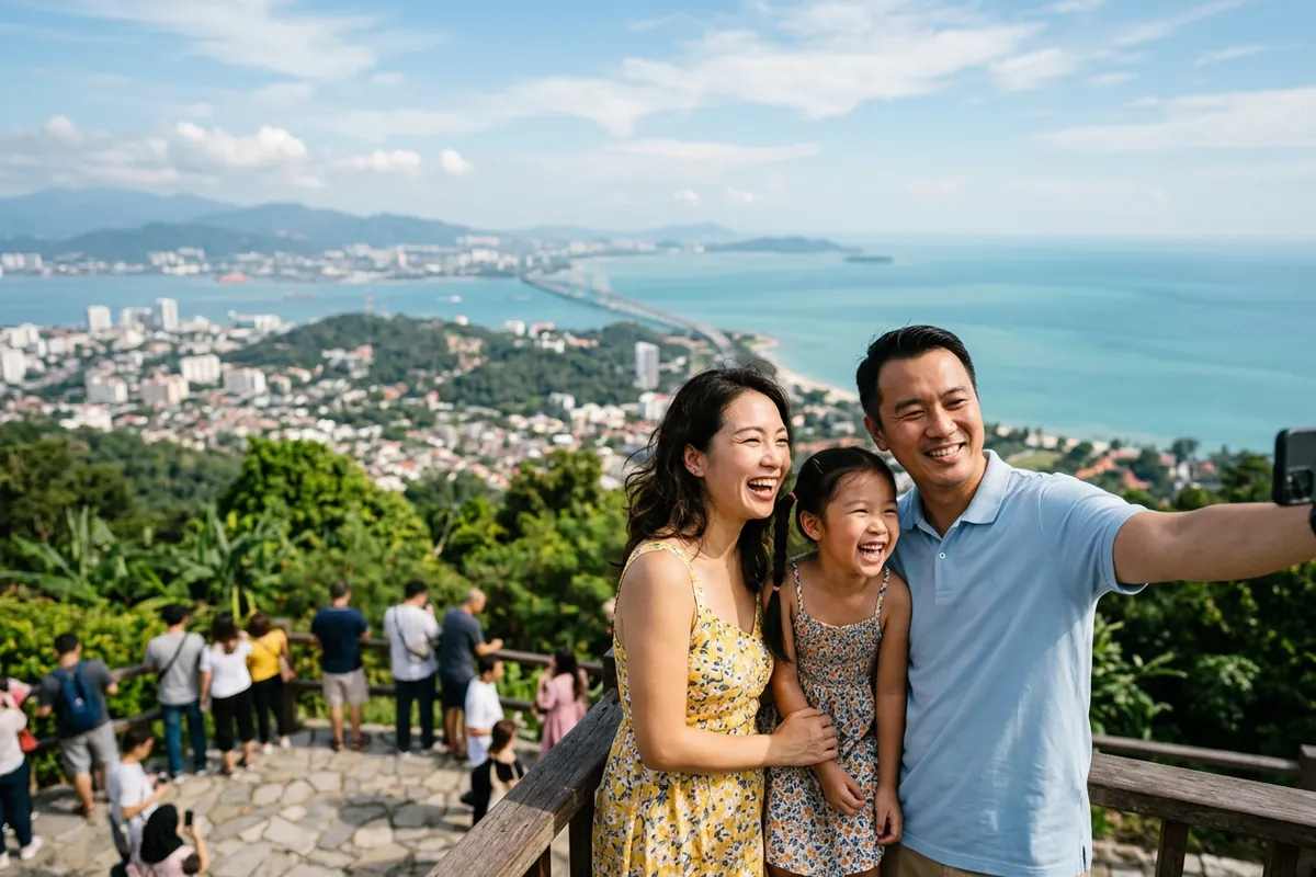 Lịch trình 4 ngày Kuala Lumpur – Penang kết hợp tham quan trường cho gia đình